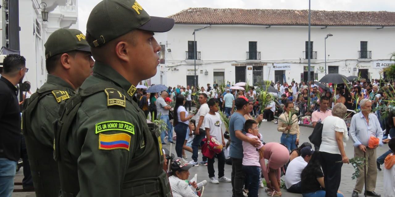 La Policía Nacional presenta balance de seguridad durante la conmemoración de la Semana Santa en Popayán