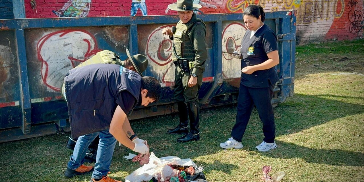 Autoridades ambientales confirman que hallazgo de restos animales en el Barrio Camilo Torres corresponde a cabezas de cerdo y no de canino