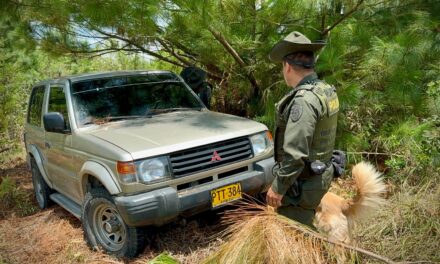 La Policía Nacional recupera vehículo hurtado en zona rural de Popayán