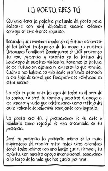 La carta que Andrés Jaramillo, dueño de Andrés Carne de Res, le escribió a la bailarina Laura Villamil