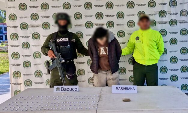 Desmantelado punto de distribución de drogas en Popayán; un capturado y decomiso de estupefacientes