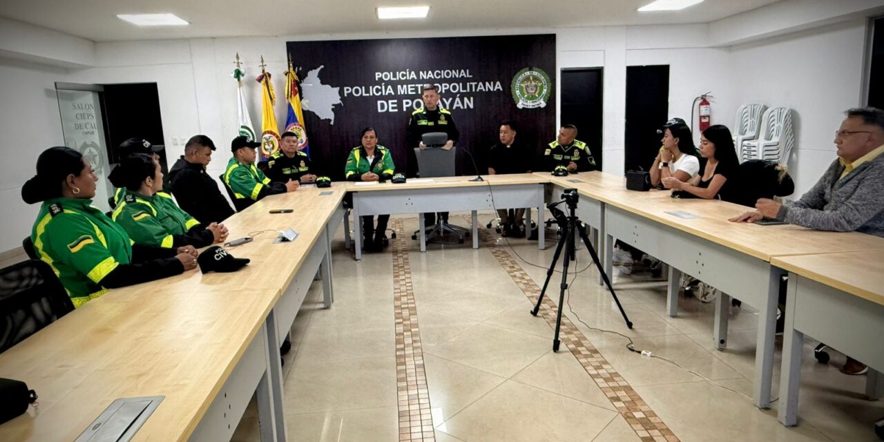 La Policía Nacional graduó a 19 promotores de convivencia en Popayán