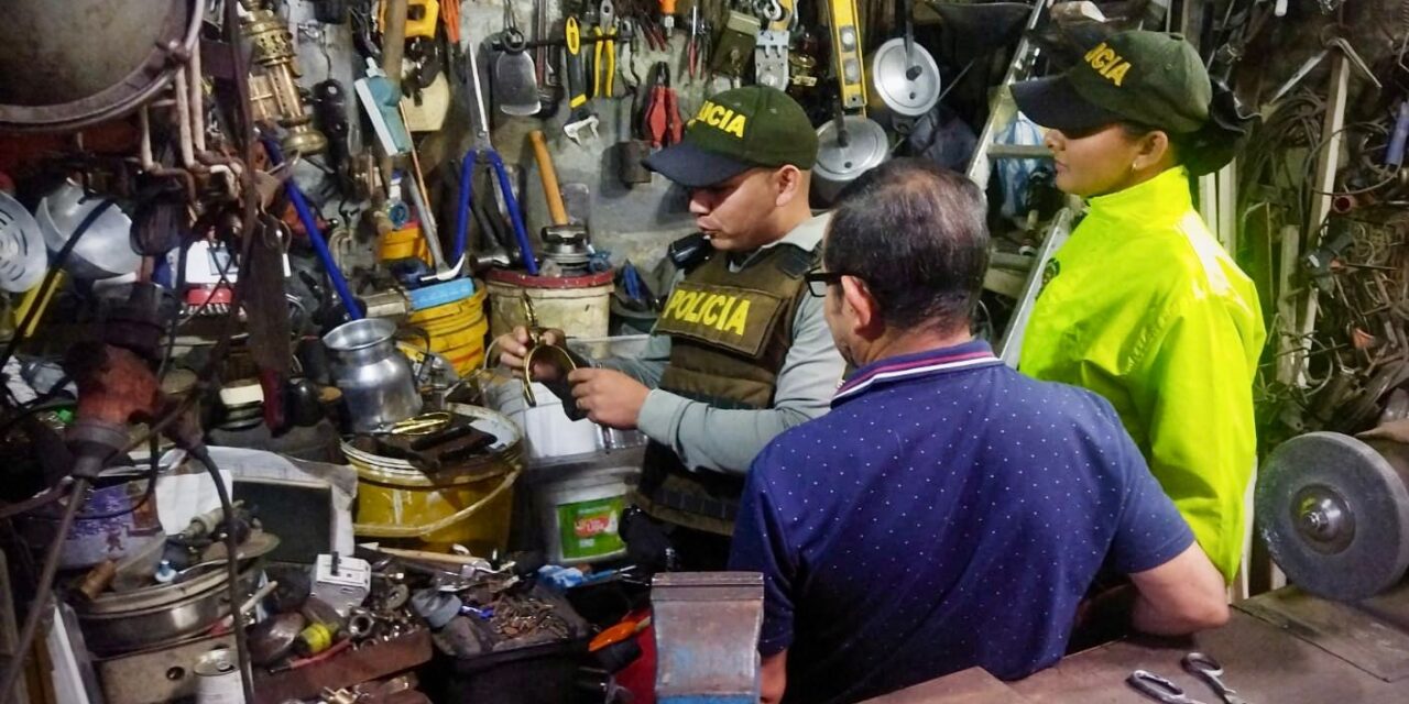 La Policía Nacional refuerza medidas de protección al patrimonio cultural en el Centro Histórico de Popayán