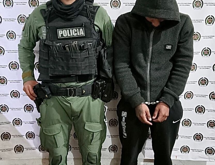 Capturado en flagrancia con varias armas de fuego en Popayán