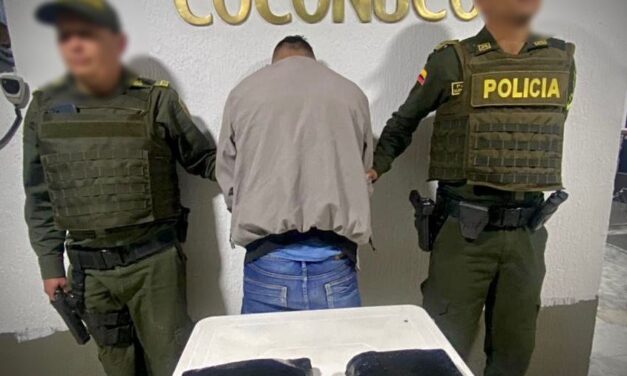 Capturado en el corregimiento de Coconuco por tráfico de estupefacientes