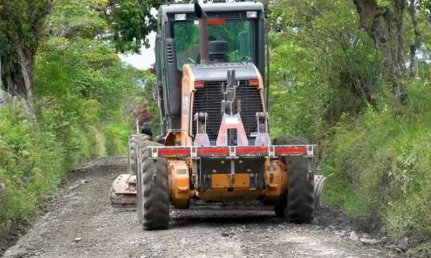Rehabilitación de vía rural beneficia a más de 700 habitantes de Popayán