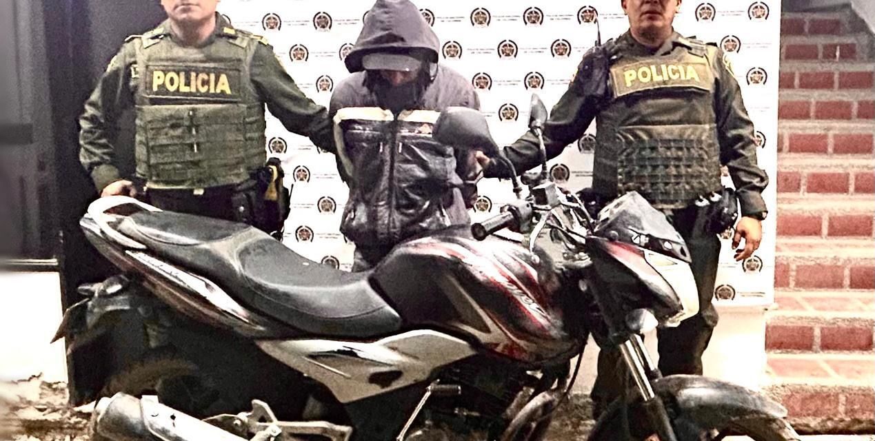 Capturado un hombre cuando hurtaba una motocicleta en Timbío