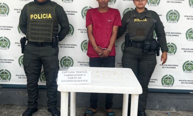 Un CAPTURADO POR EL DELITO DE TRAFICO FABRICACION O PORTE DE ESTUPERFACIENTES en Piendamó