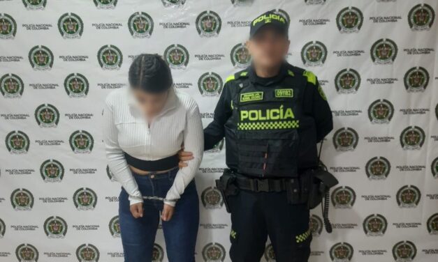 Una mujer es capturada en flagrancia, por el delito de hurto en Popayán