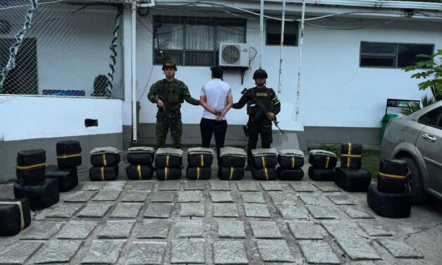 Un CAPTURADO EN MOJARRAS POR EL DELITO TRAFICO DE ESTUPEFACIENTES Y LA INCAUTACIÓN DE 260 KILOGRAMOS DE MARIHUANA