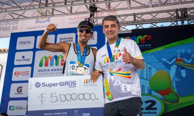 Media Maratón de Popayán reunió a más de 4.200 corredores