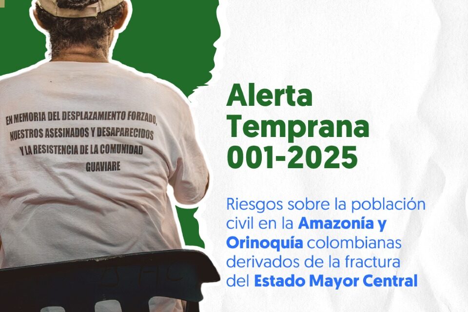 Defensoría emite alerta para 7 departamentos por riesgos ante la disputa entre ‘Mordisco’ y ‘Calarcá