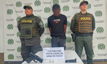 Múltiples capturas por porte ilegal de armas de fuego en el Cauca