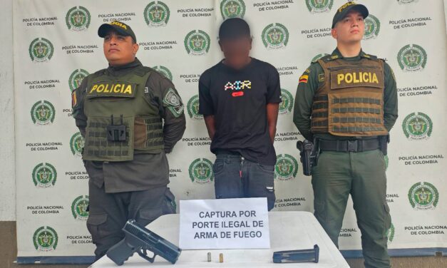 Múltiples capturas por porte ilegal de armas de fuego en el Cauca