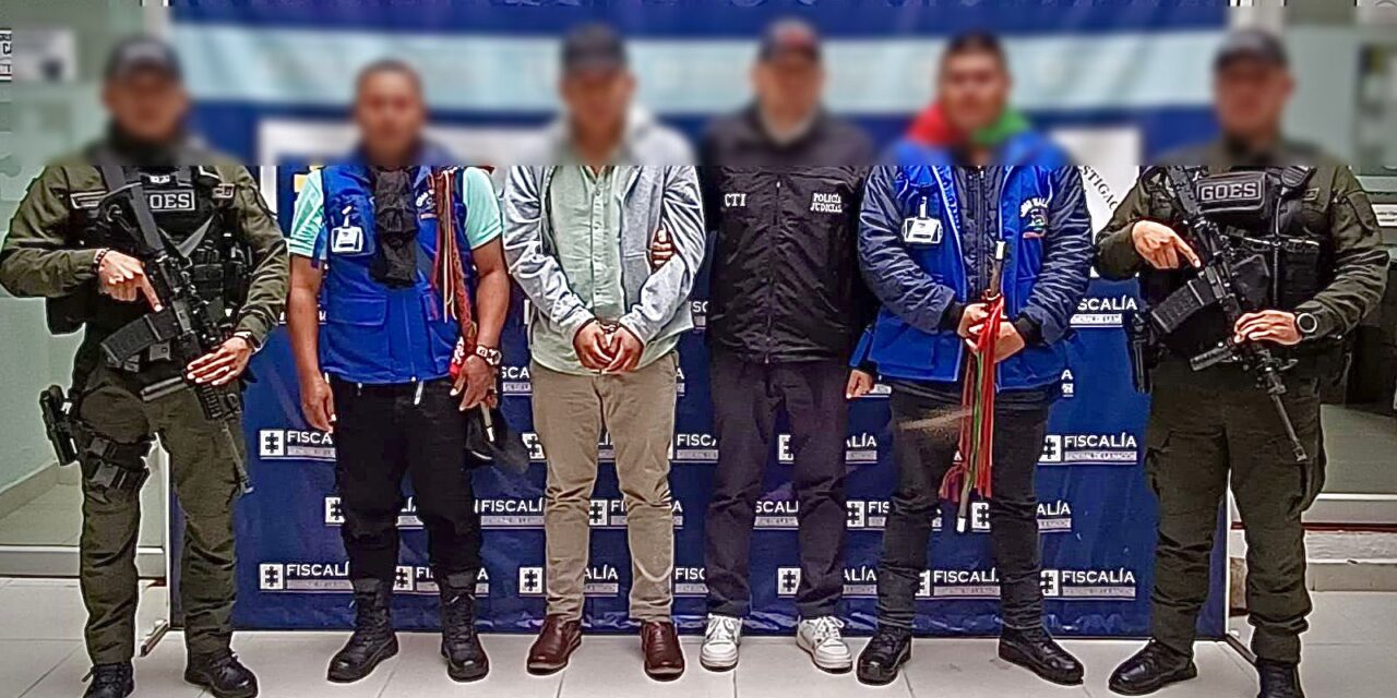 Primera captura en Colombia mediante cooperación con la jurisdicción indígena en Popayán