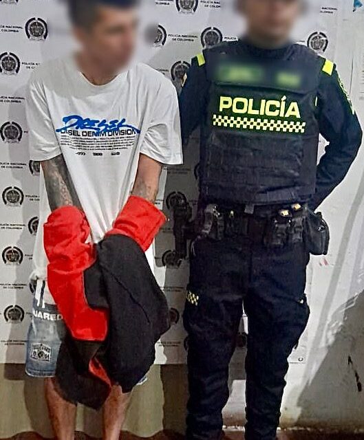 Capturado en flagrancia por hurtar a un estudiante en el barrio los comuneros