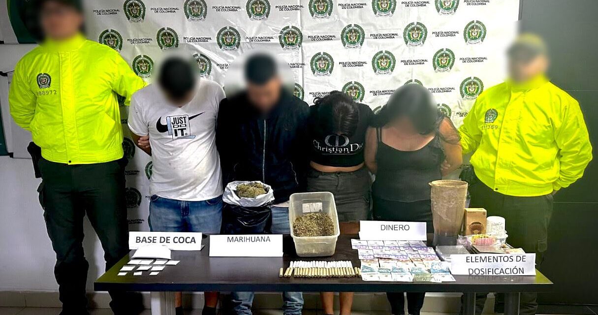 Policía Nacional realizó un nuevo operativo contra el tráfico de estupefacientes en la comuna 7 de Popayán