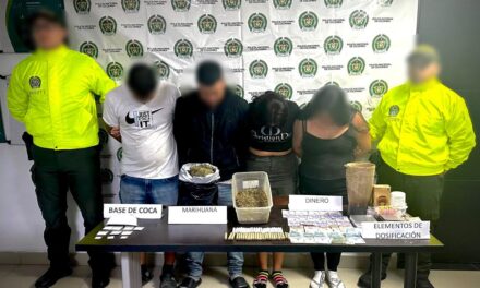 Policía Nacional realizó un nuevo operativo contra el tráfico de estupefacientes en la comuna 7 de Popayán