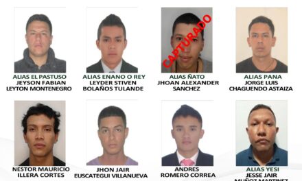 Autoridades de policía divulgan cartel actualizado con los delincuentes más buscados en Popayán