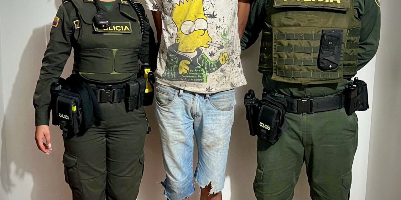 Capturado en Popayán tras cometer hurto con un cuchillo