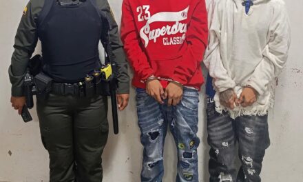 Dos jóvenes vinculados a un hurto en el sur de Popayán fueron capturados por la Policía Nacional