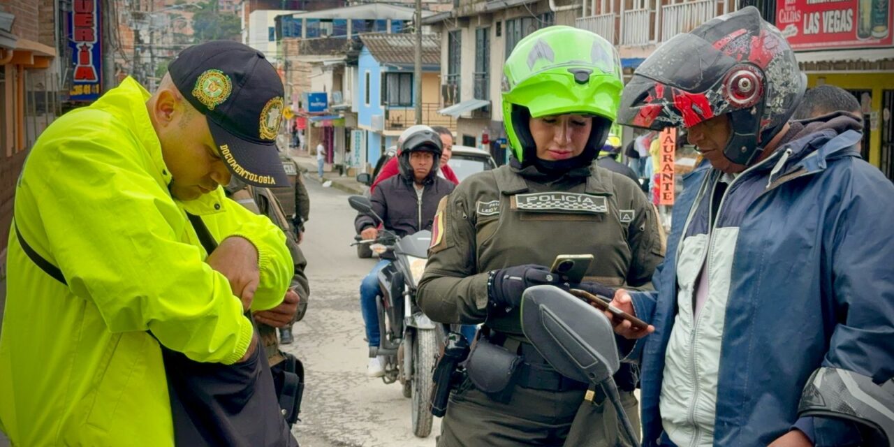 Policía intensifica controles en la comuna siete de Popayán