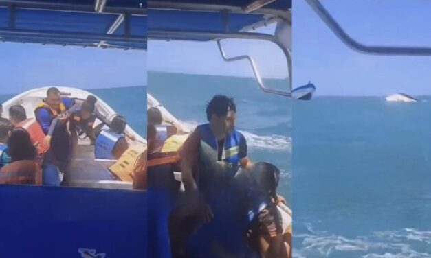 Lancha se volcó con 17 turistas cuando iba hacia el Tayrona