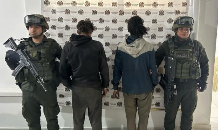 Capturados dos sujetos por hurto agravado y calificado en Timbío, Cauca
