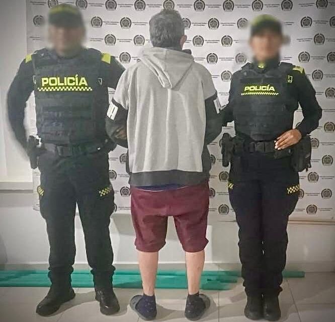 La Policía Nacional capturó a un ciudadano requerido por la justicia en el municipio de Timbío, Cauca