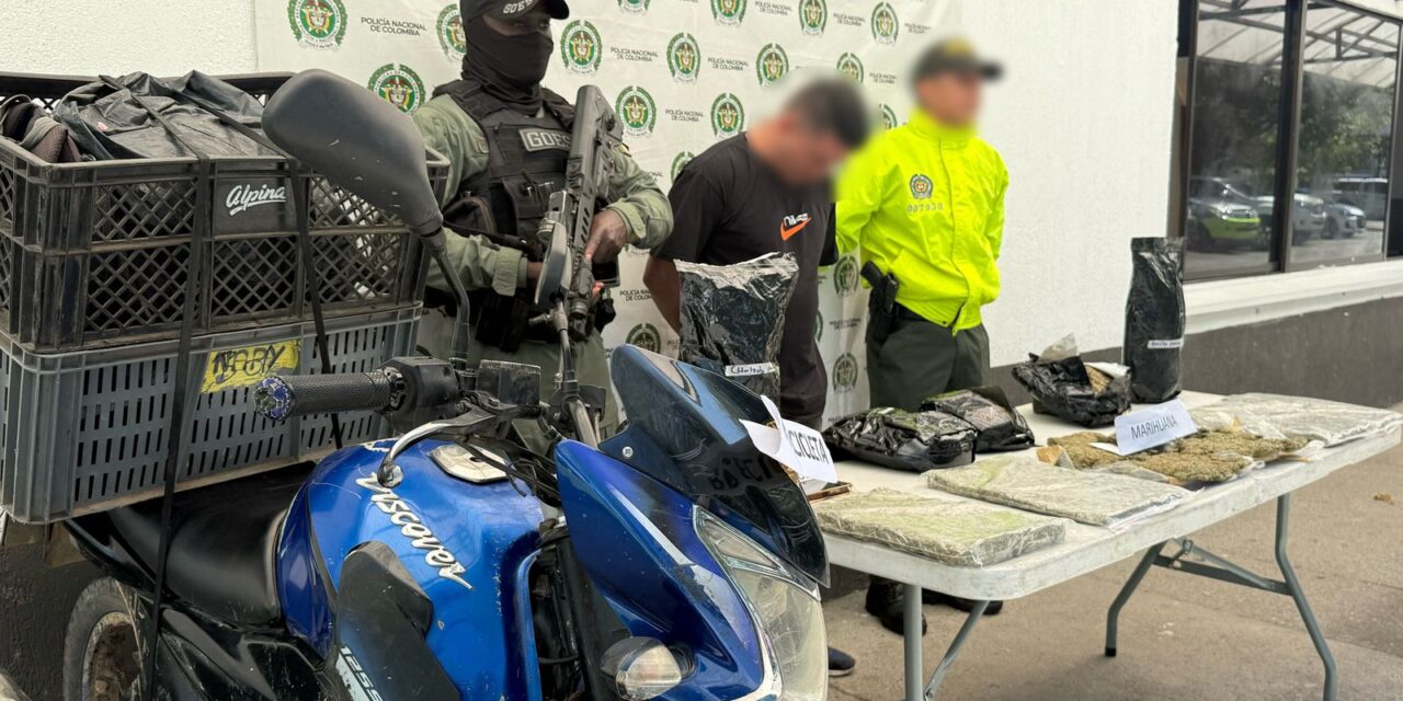 Capturado en flagrancia sujeto que transportaba marihuana tipo exportación en Popayán
