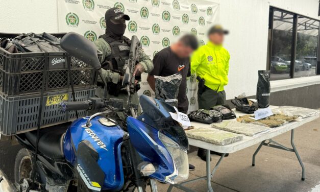 Capturado en flagrancia sujeto que transportaba marihuana tipo exportación en Popayán