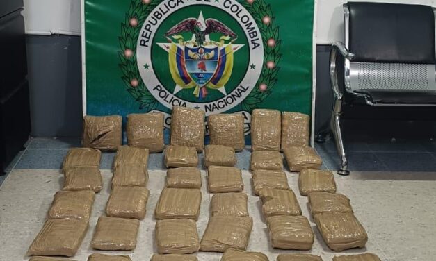 La Policía Metropolitana de Popayán logra importante incautación de marihuana en la terminal de transporte