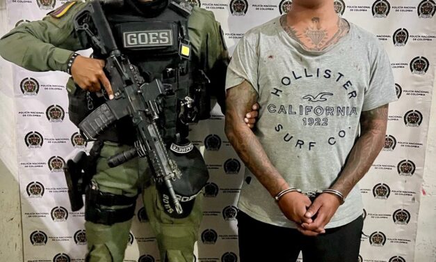 Reacción inmediata de la Policía permitió capturar a sujeto armado en Popayán