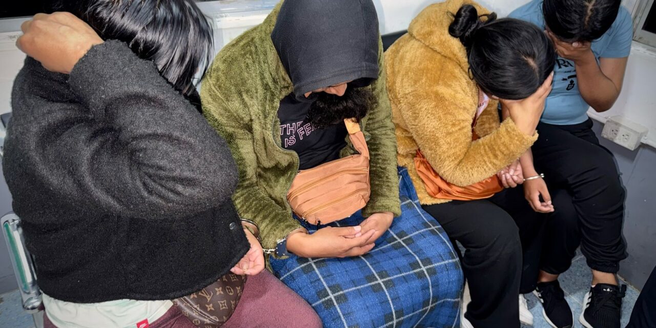Cuatro mujeres ecuatorianas capturadas por tráfico de munición en Popayán