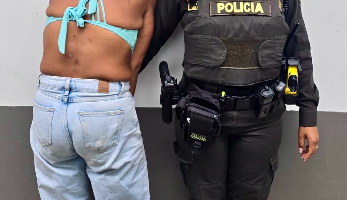 Capturada ciudadana en flagrancia por daño en bien ajeno en el barrio Bolívar de Popayán