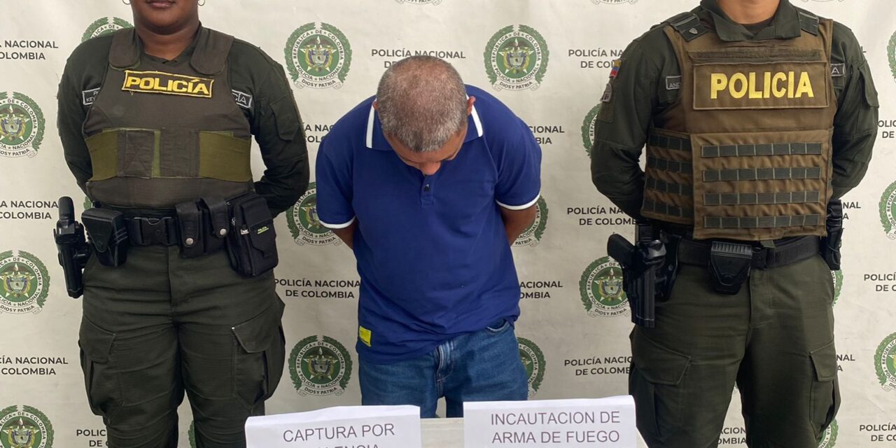 CAPTURADO EN FLAGRANCIA POR VIOLENCIA INTRAFAMILIAR E INCAUTACIÓN DE ARMA DE FUEGO EN PUERTO TEJADA