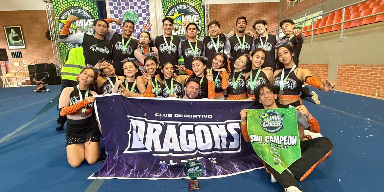 Dragons Allstars de Popayán brillan como subcampeones en el Viva Cheers 2024 en Cali