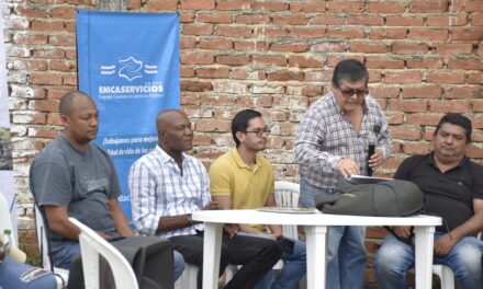 Guachené avanza con proyecto de alcantarillado en La Esmeralda