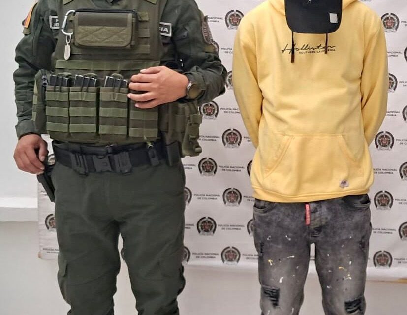 Capturado por porte ilegal de arma en vereda de Timbío