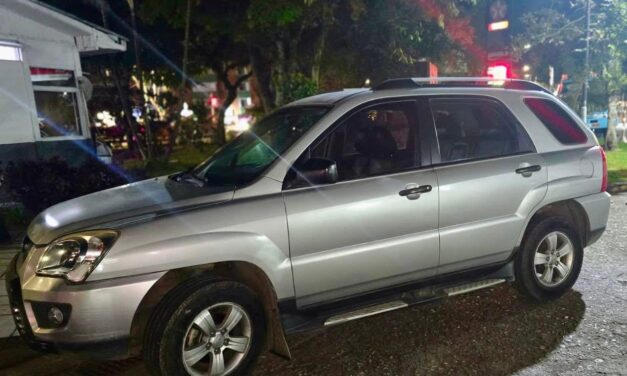 Automóvil robado fue recuperado en Popayán