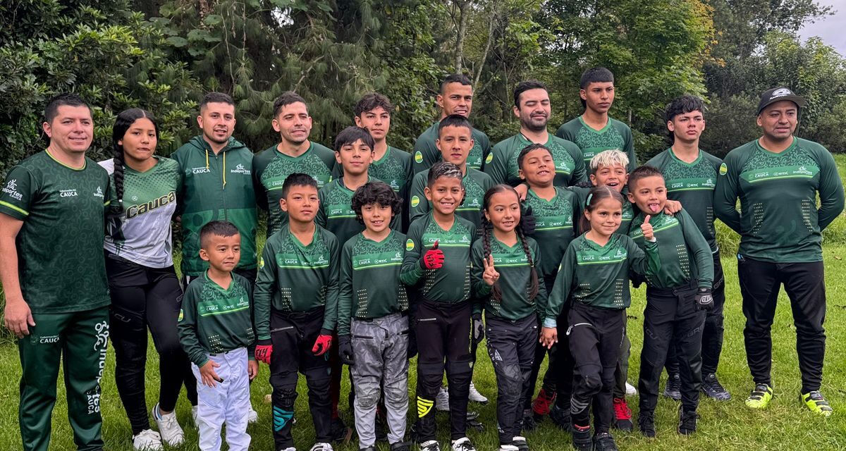 Cauca brilla en el Campeonato Nacional de BMX 2025 y logra el quinto lugar por departamentos