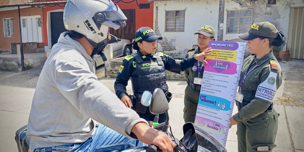 Policía promueve relaciones sanas en Popayán con jornada pedagógica