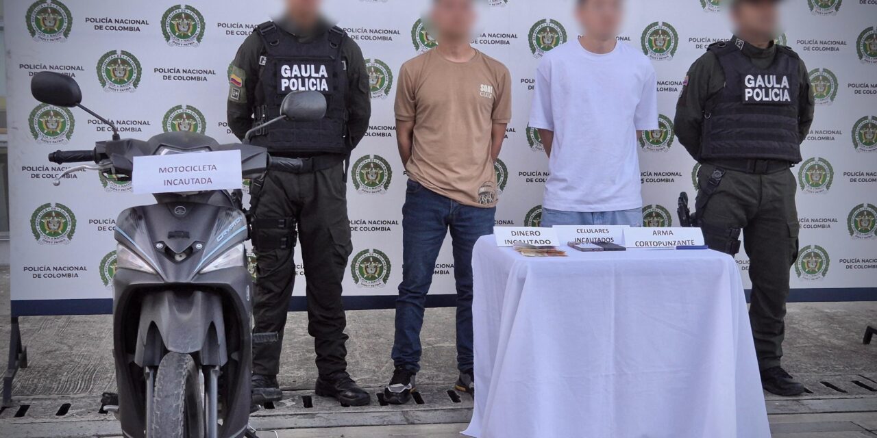 Capturados extorsionistas que amenazaban a comerciante en Popayán con atentado familiar