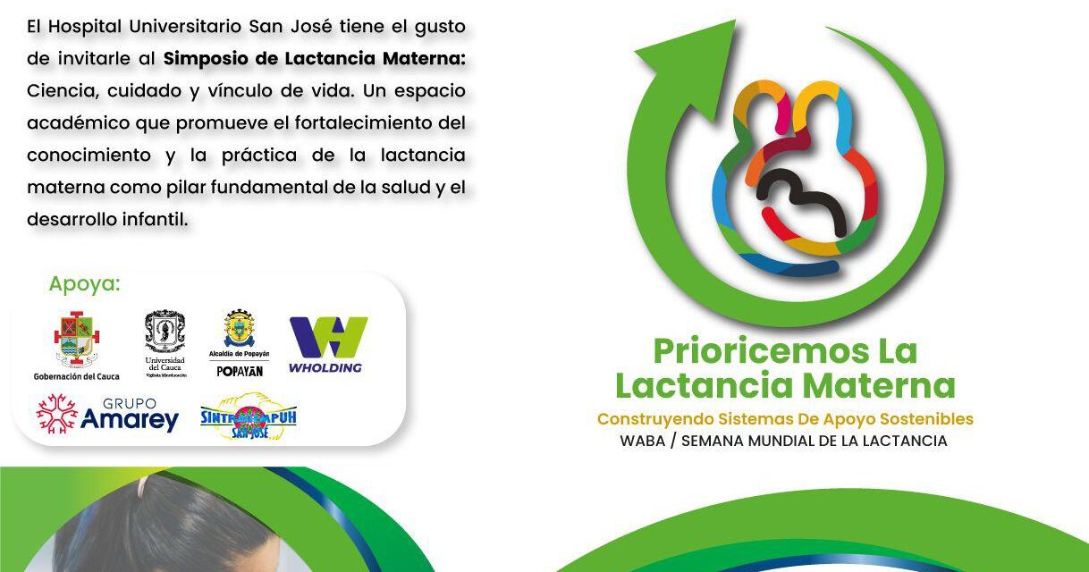 Popayán será sede del IX Simposio de Lactancia Materna para promover salud y desarrollo infantil