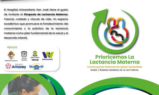 Popayán será sede del IX Simposio de Lactancia Materna para promover salud y desarrollo infantil