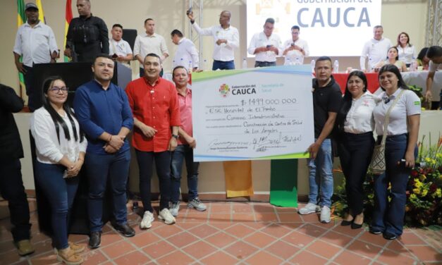 Grandes anuncios de la Gobernación en El Tambo, Cauca