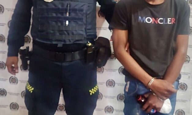 Capturan a hombre en Popayán con un kilo de marihuana en control policial