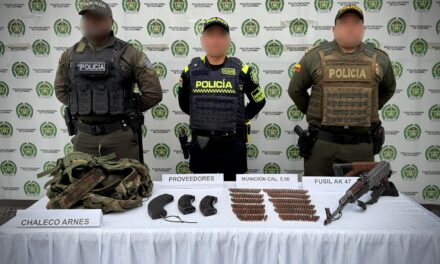 Incautan fusil y munición tras desvinculación de menor en Popayán
