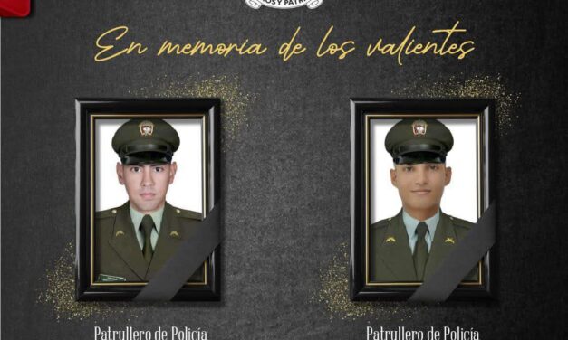 Asesinato de dos policías en atentado en Morales, Cauca