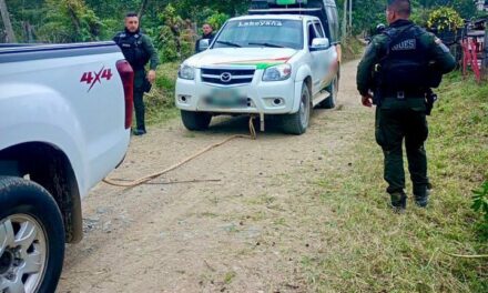 Recuperan camioneta hurtada en Huila y capturan a 2 hombres en Popayán